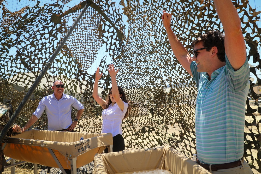Congressional Staff Delegation Observes Army Reserve Readiness at Operation Mojave Falcon