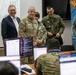 Maj. Gen. John Phillips visits cyber exercise