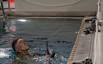 Best Squad Competition- Combat Water Survival Test
