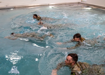 Best Squad Competition- Combat Water Survival Test