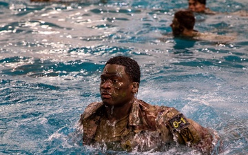 Best Squad Competition- Combat Water Survival Test