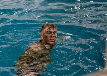 Best Squad Competition- Combat Water Survival Test