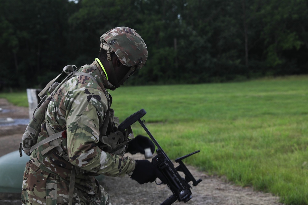 M320 A1 Grenade Launcher Firing