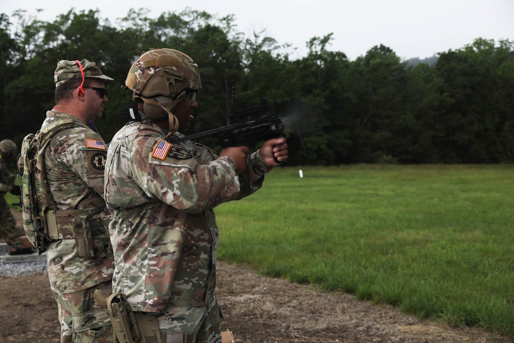 M320 A1 Grenade Launcher Firing