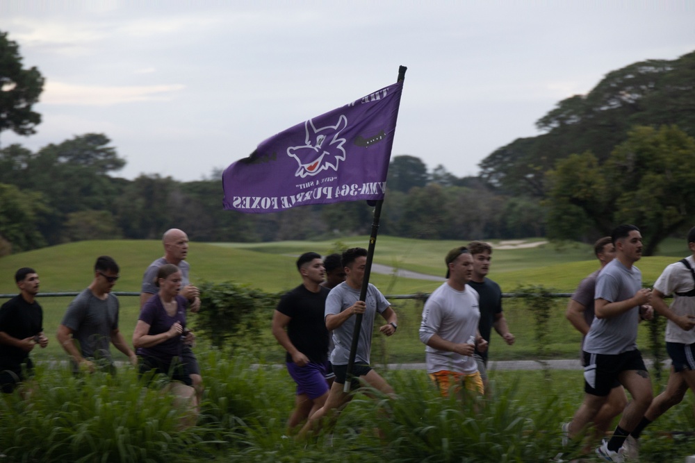 KAMANDAG 9: VMM-364 Marines Honor the Fallen Marines of Swift 11
