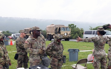 369th Conduct Chemical Biological Radiological Nuclear (CBRN) Training At Fort Indiantown Gap