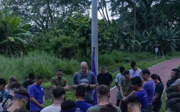 KAMANDAG 9: VMM-364 Marines Honor the Fallen Marines of Swift 11