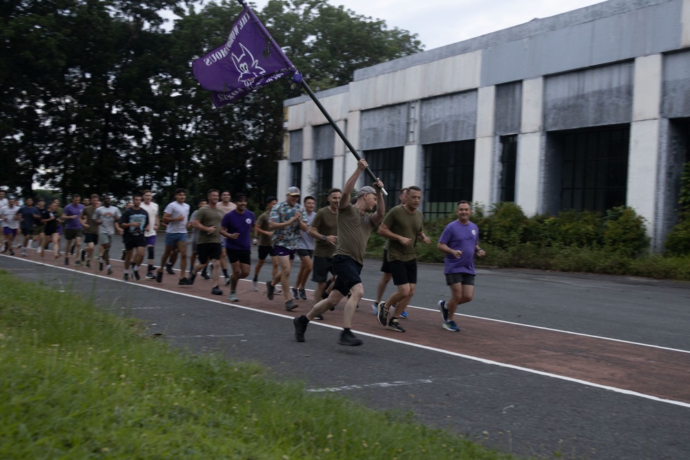 KAMANDAG 9: VMM-364 Marines Honor the Fallen Marines of Swift 11