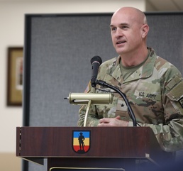 Brig. Gen. Christopher Patterson inducted during Hall of Fame Ceremony