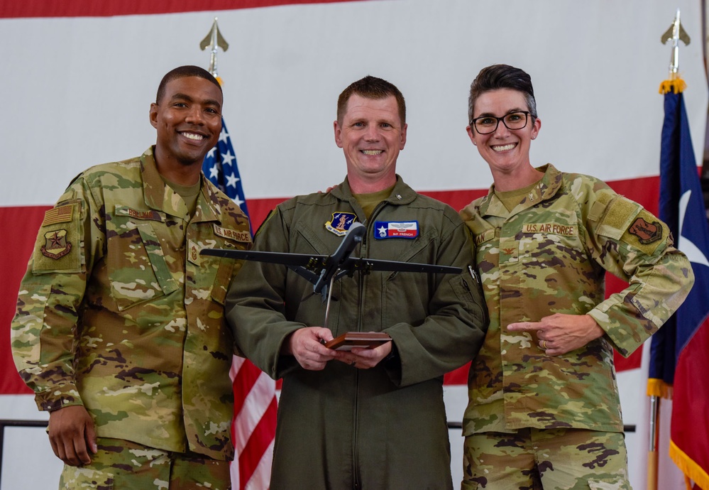 147th Attack Wing Commander, Col. Bif French retires. Col. Sandie Pynes Steps into Position