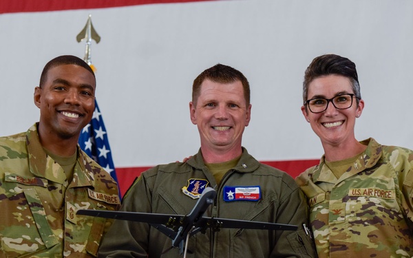 147th Attack Wing Commander, Col. Bif French retires. Col. Sandie Pynes Steps into Position