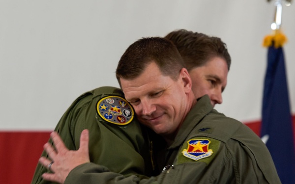 147th Attack Wing Commander, Col. Bif French retires. Col. Sandie Pynes Steps into Position