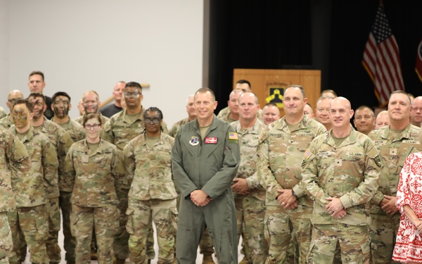 Brig. Gen. Christopher Patterson inducted during Hall of Fame Ceremony