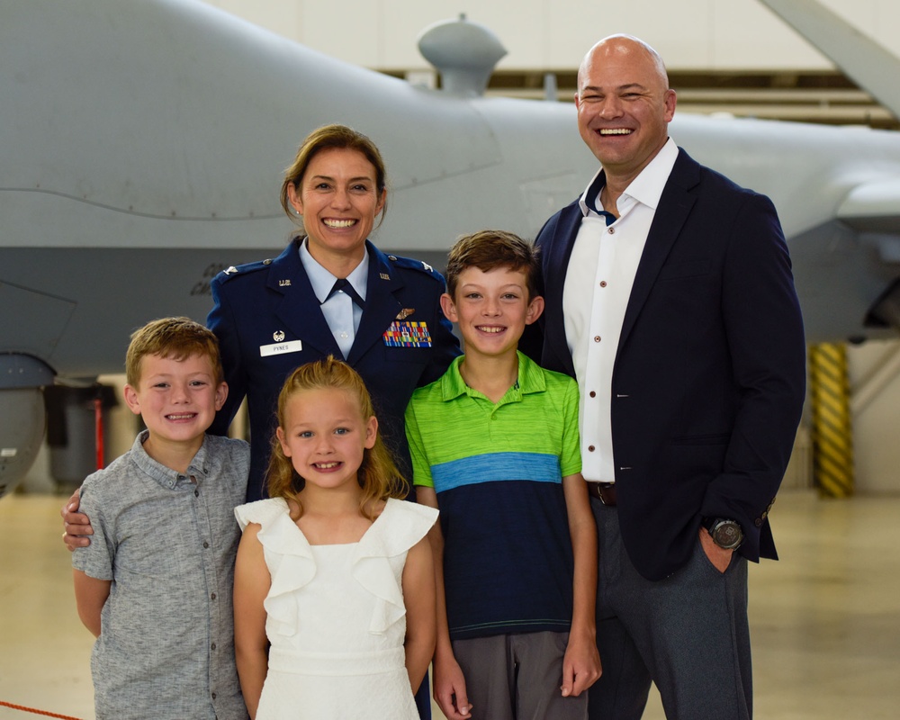 147th Attack Wing Commander, Col. Bif French retires. Col. Sandie Pynes Steps into Position