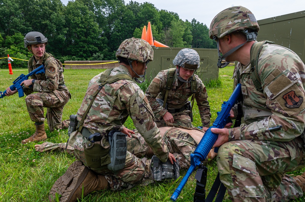 182nd Airlift Wing trains at the Combat Readiness Inspection Rodeo
