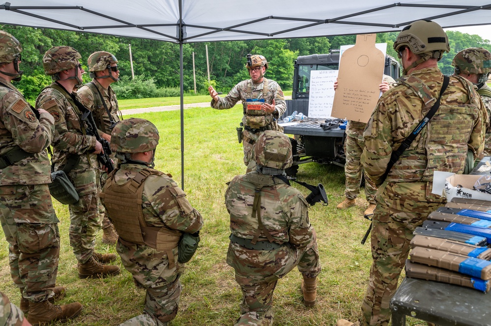 182nd Airlift Wing trains at the Combat Readiness Inspection Rodeo