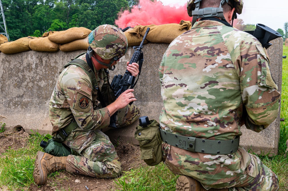 182nd Airlift Wing trains at the Combat Readiness Inspection Rodeo