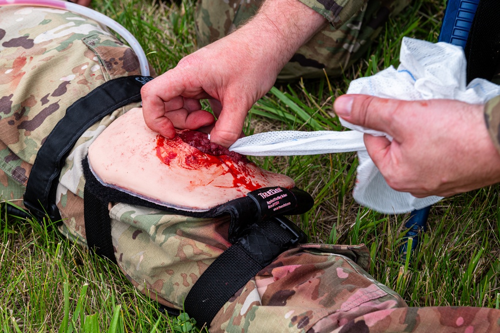 182nd Airlift Wing trains at the Combat Readiness Inspection Rodeo