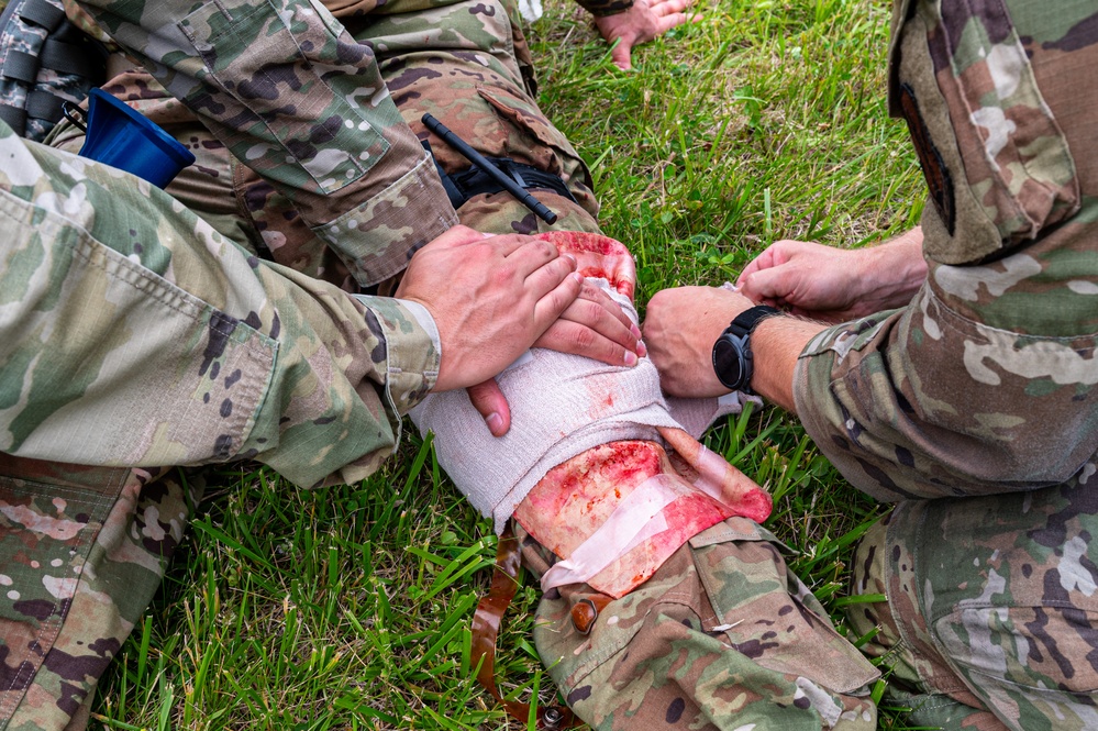 182nd Airlift Wing trains at the Combat Readiness Inspection Rodeo