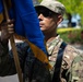 142nd Wing Base Honor Guard Practices Posting of the Colors