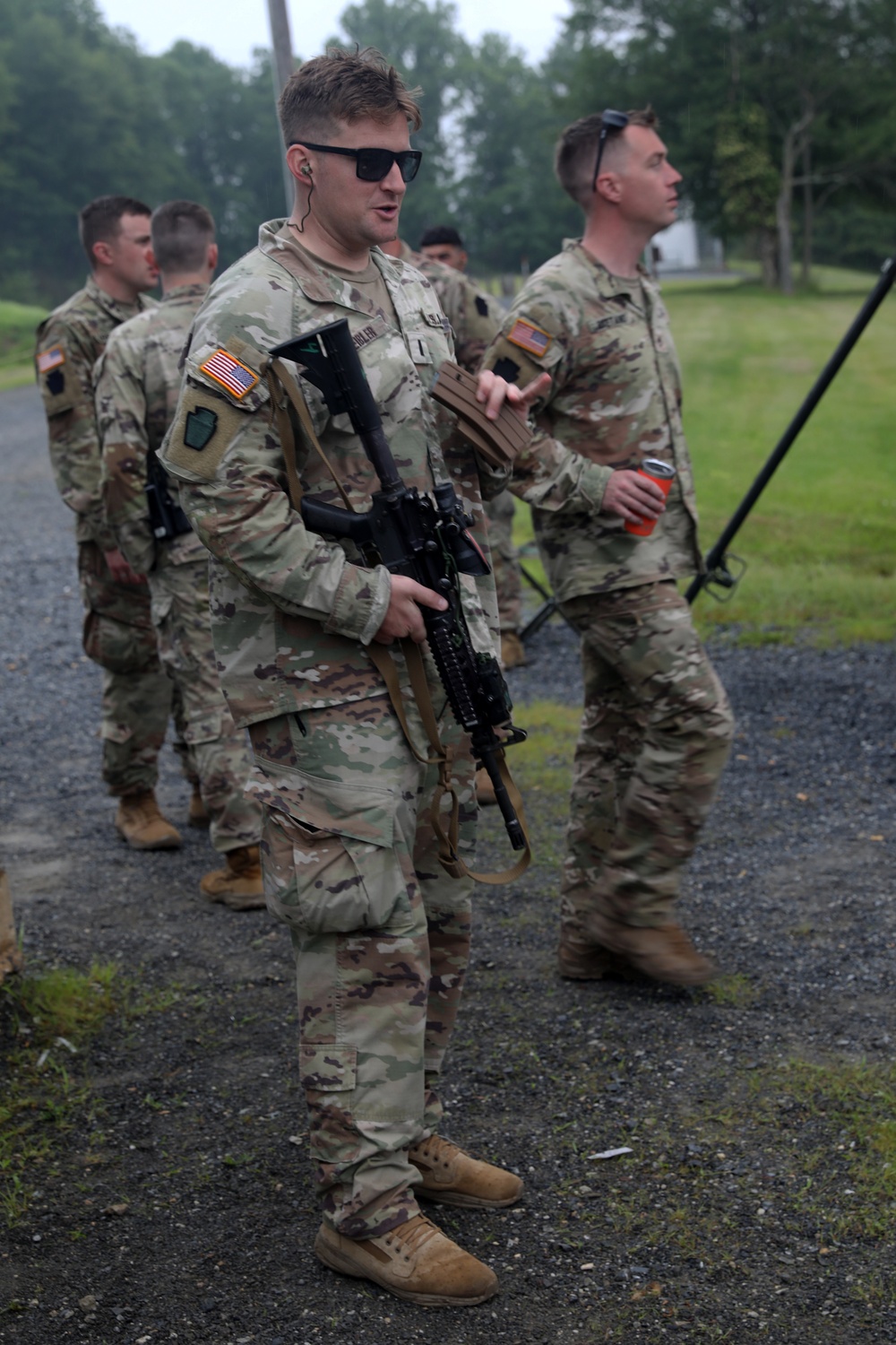 U.S. Soldiers Execute Grouping And Zeroing