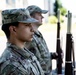 142nd Wing Base Honor Guard Practices Posting of the Colors