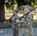 142nd Wing Base Honor Guard Practices Posting of the Colors