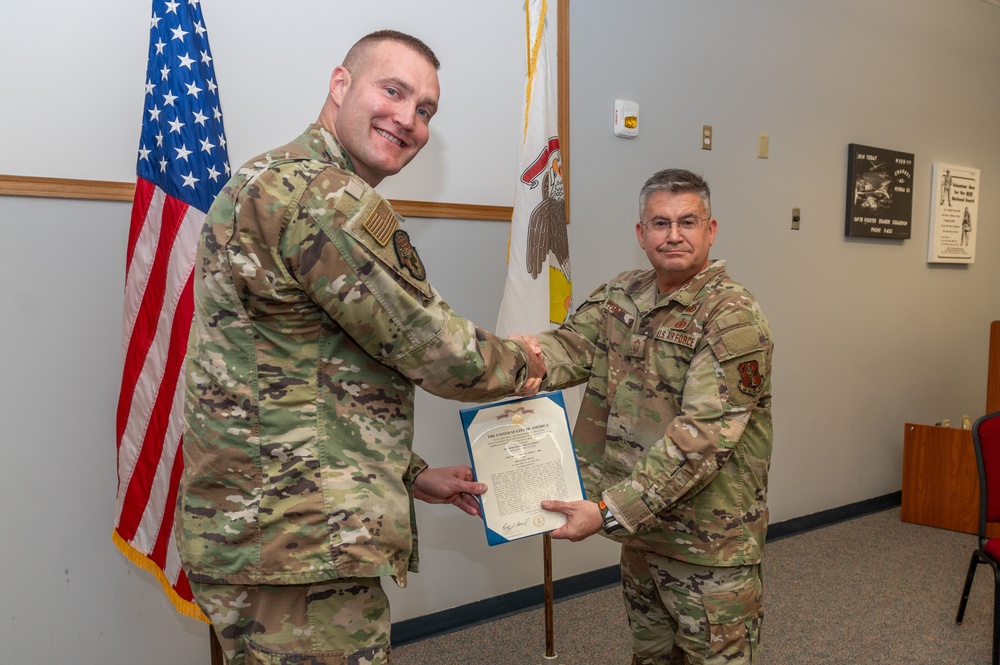 CMSgt Yemm Retires after 39 Years of Service
