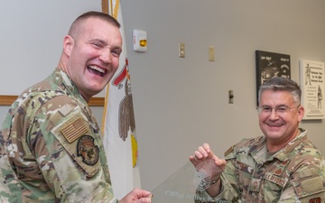 CMSgt Yemm Retires after 39 Years of Service