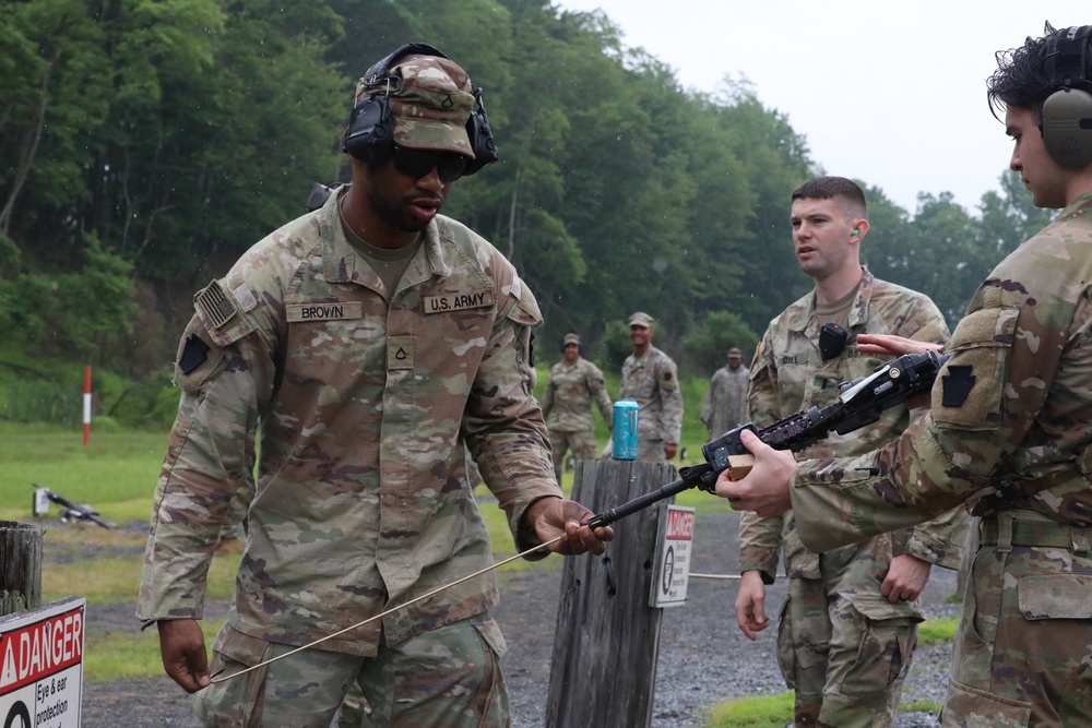 28th Infantry M4A1 Qualifications