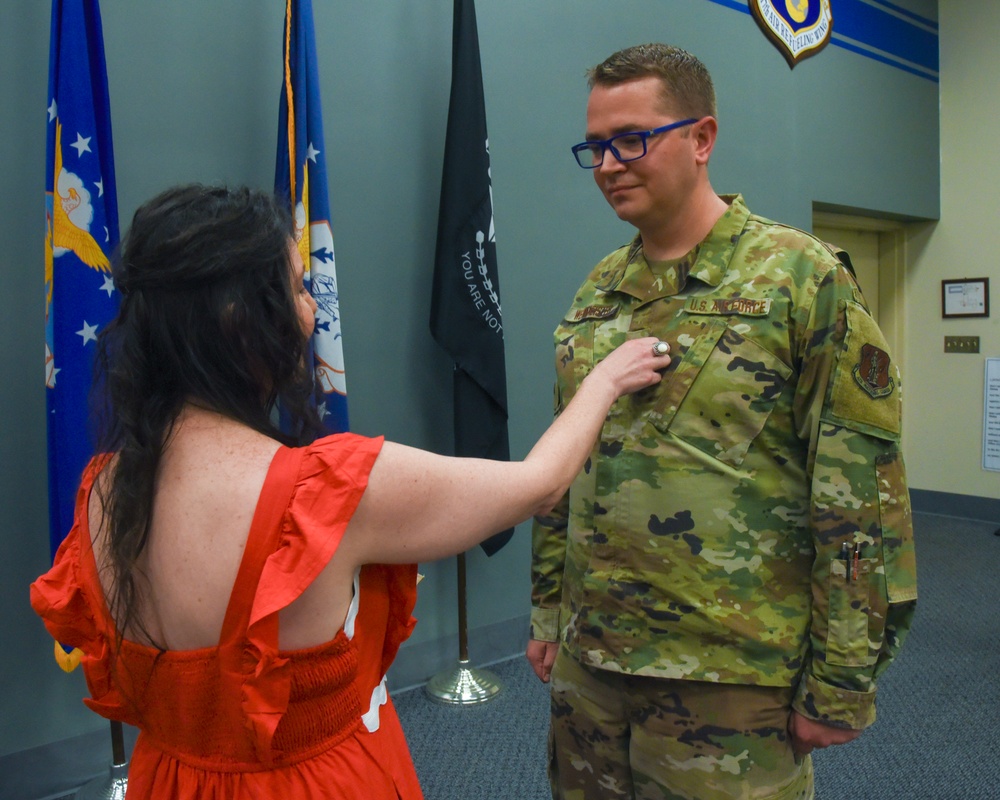 TSGT Werkmeister is promoted