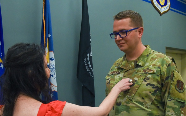TSGT Werkmeister is promoted