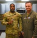 TSGT McGee is presented a coin