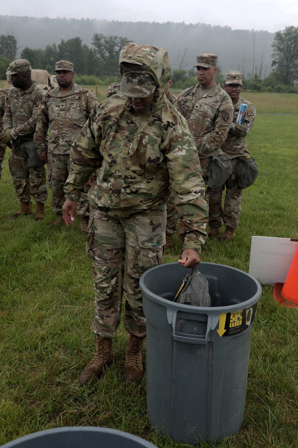 U.S. Soldiers Execute CBRNE Training