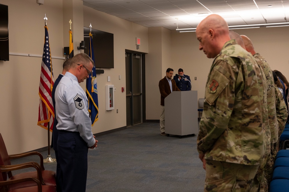 Chief Master Sgt. David Rey Promotion Ceremony
