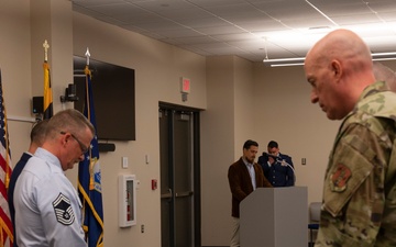 Chief Master Sgt. David Rey Promotion Ceremony