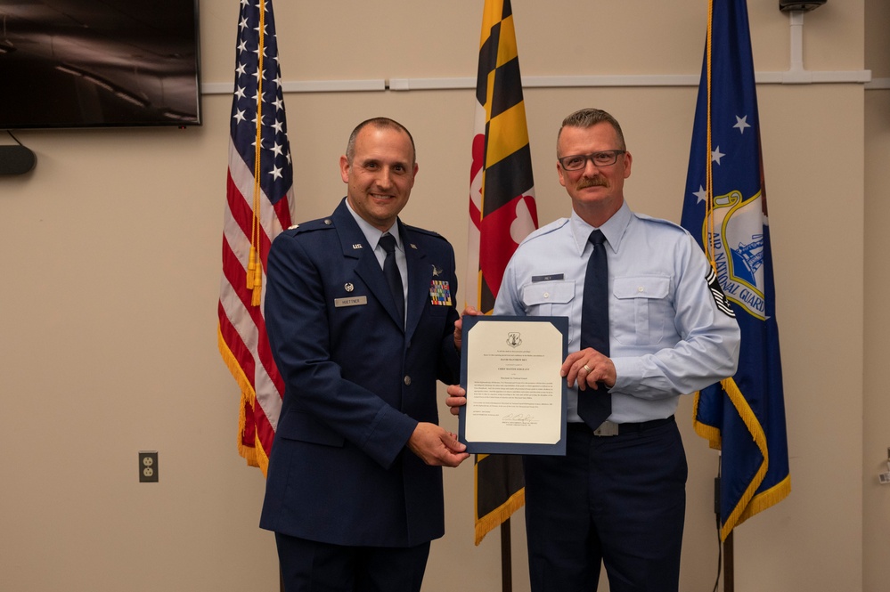 Chief Master Sgt. David Rey Promotion Ceremony