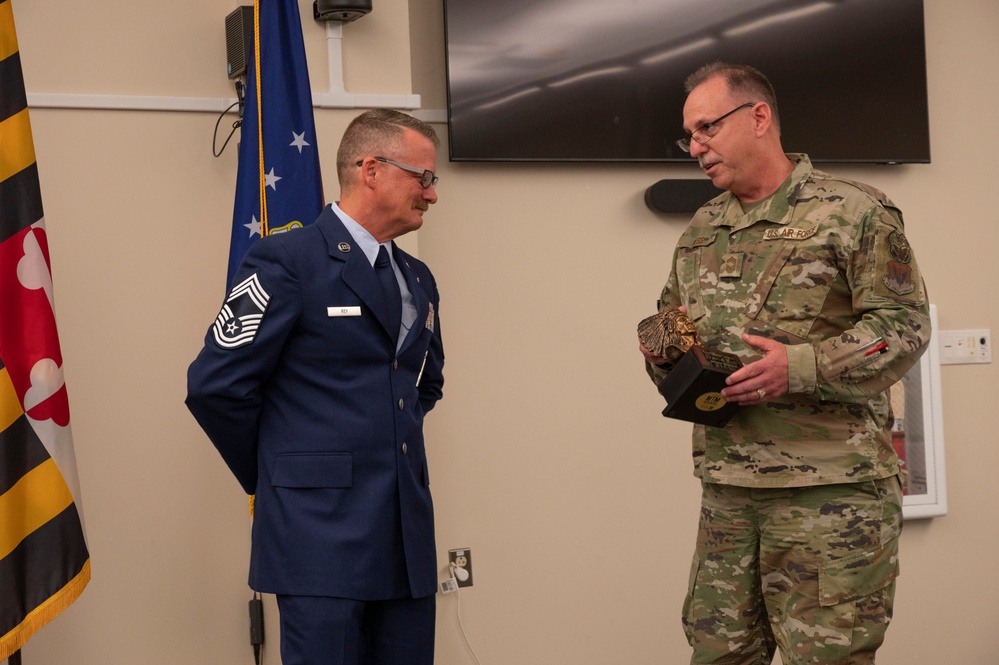 Chief Master Sgt. David Rey Promotion Ceremony