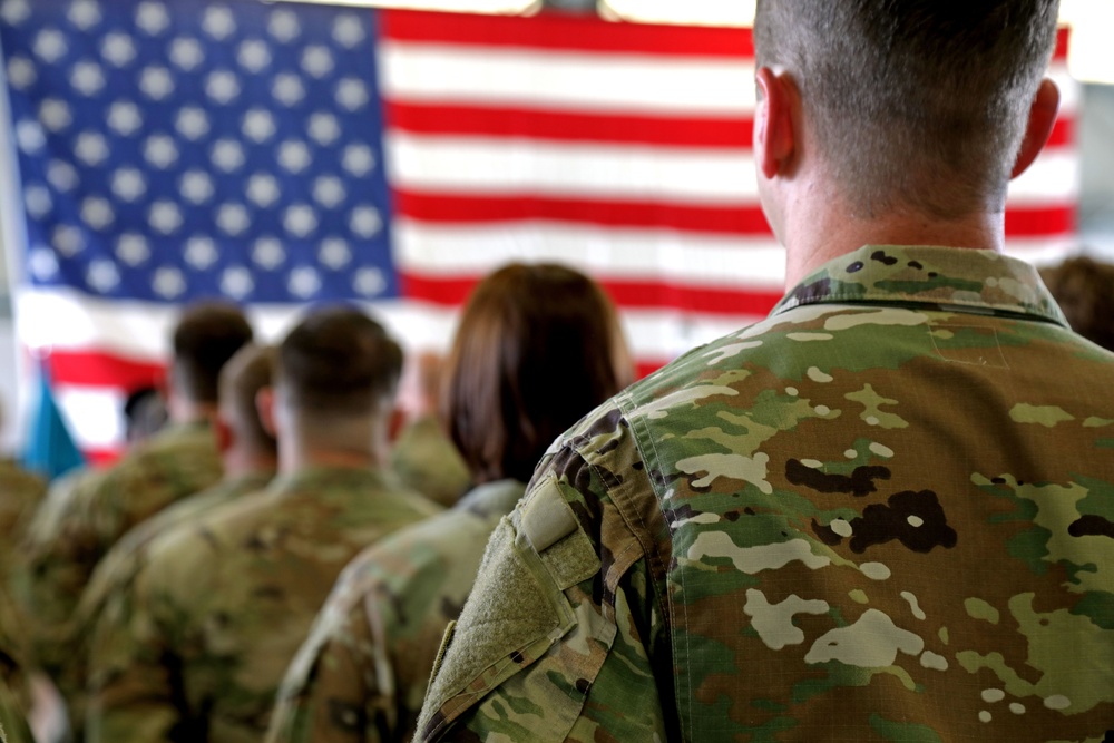 122nd Special Troops Command Change of Command Ceremony