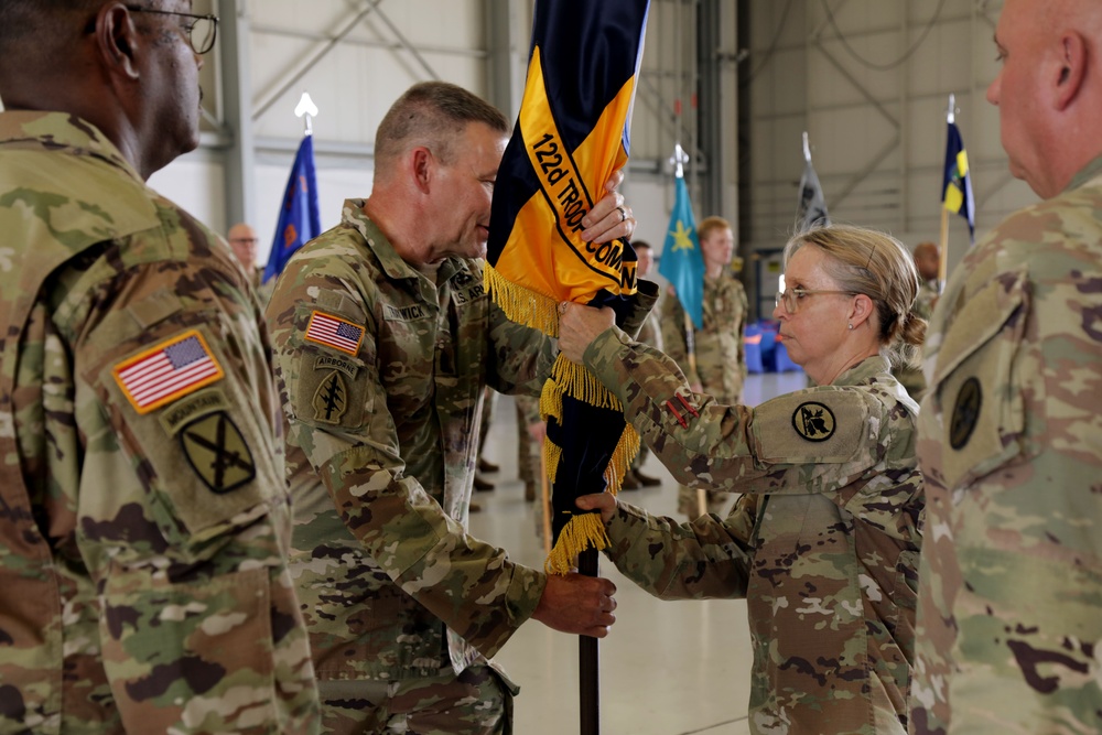 122nd Special Troops Command Change of Command Ceremony