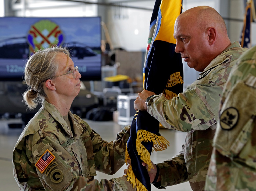 122nd Special Troops Command Change of Command Ceremony