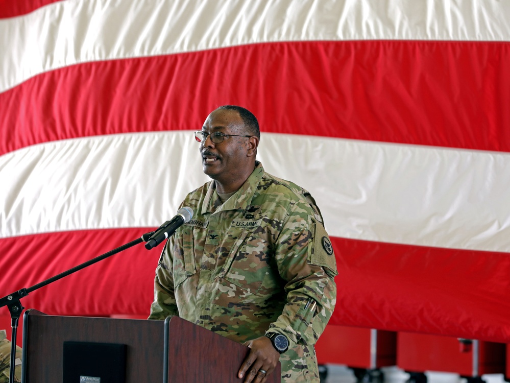 122nd Special Troops Command Change of Command Ceremony