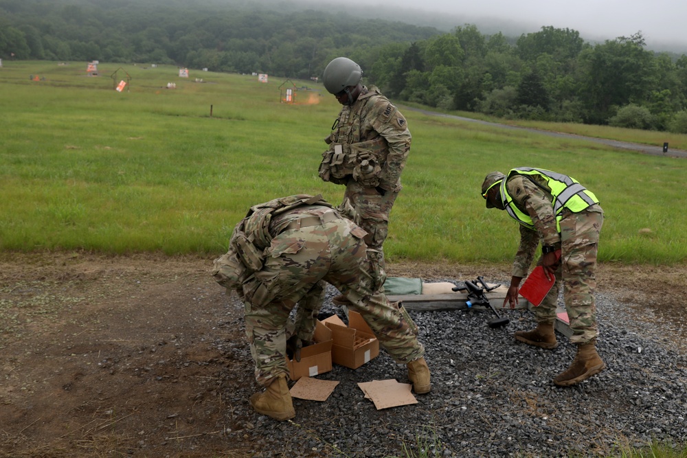 U.S. Soldiers Execute M320 Grenade Launcher Training