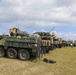 2CR Soldiers arrive at Camp Croft training area for Saber Guardian 25