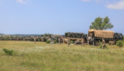 2CR Soldiers arrive at Camp Croft training area for Saber Guardian 25 [Image 2 of 8]