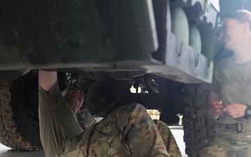 Vehicle Maintenance Ensures Mission Readiness