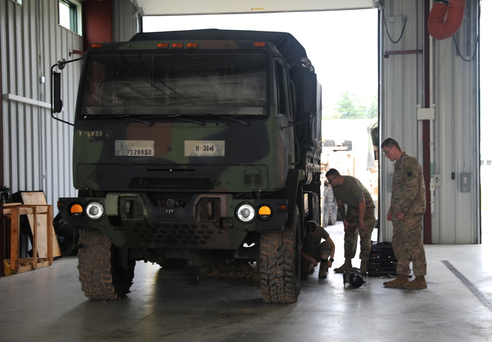Vehicle Maintenance Ensures Mission Readiness