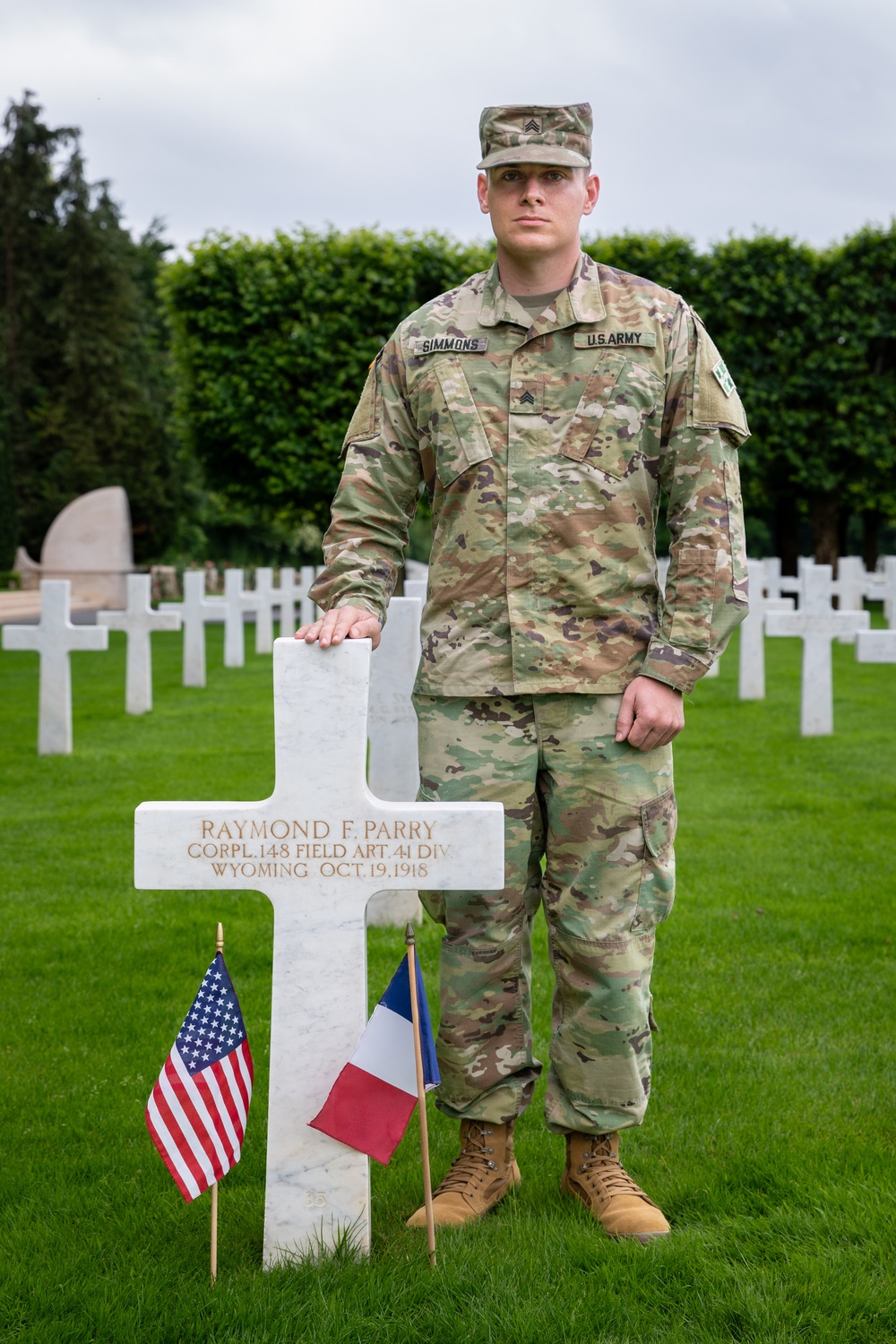 Soldier Returns to Honor His Family’s Legacy
