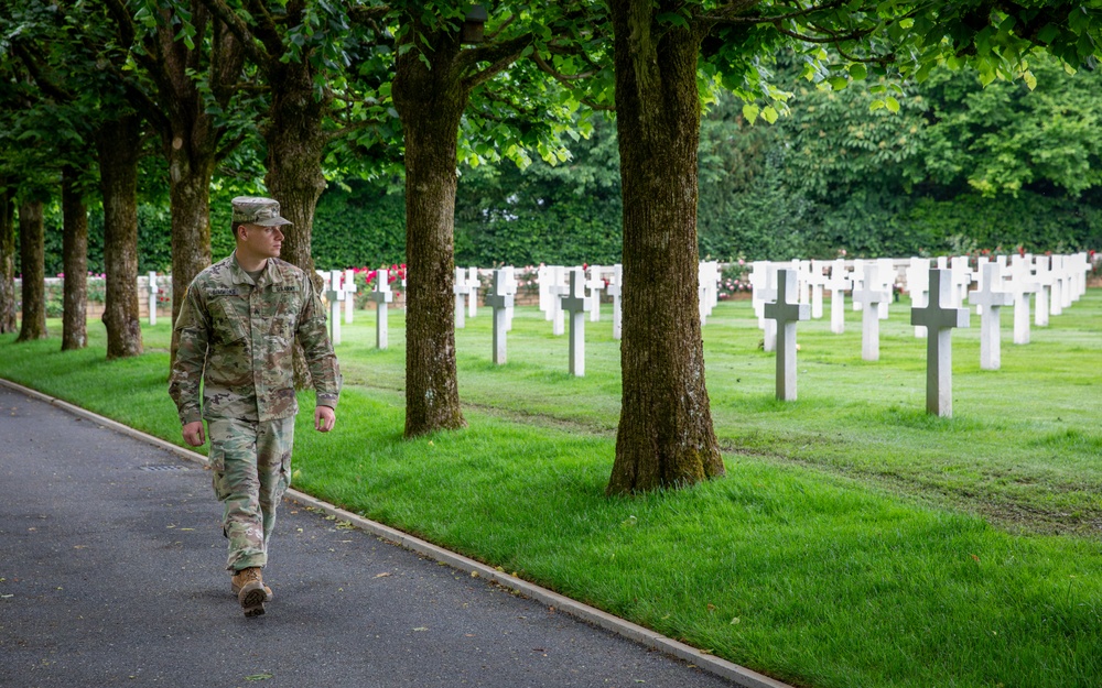 Soldier Returns to Honor His Family’s Legacy