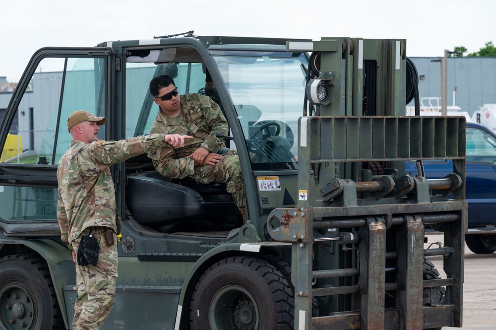 155th Air Refueling Wing conducts Combat Readiness Exercise